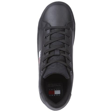 Flatform Leisure Sneakers Pelle Scarpe Donna Nero Eu 41, En0en02518 Bds - Foto 3