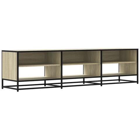 Mobile Porta Tv Rovere Sonoma 180x40x46 Cm In Truciolato - Foto 2