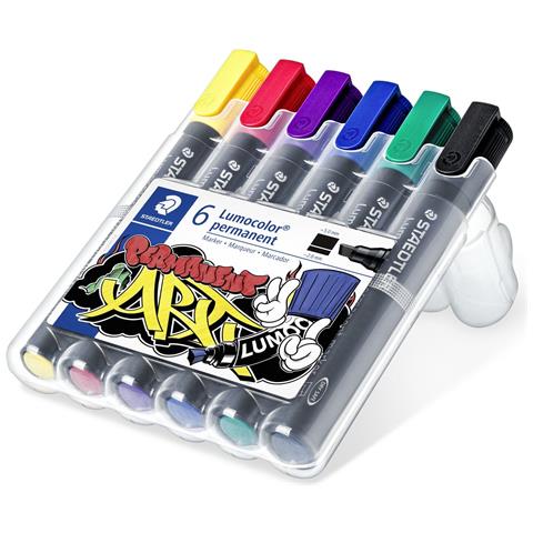 Lumocolor permanent marker 350 marcatore permanente 6 pz - Foto 1