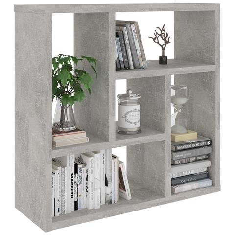 Scaffale A Parete Grigio Cemento 45,1x16x45,1 Legno Multistrato - Foto 2