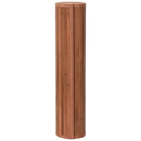 Tappeto Rettangolare Marrone 80x1000 Cm In Bambù - Foto 2