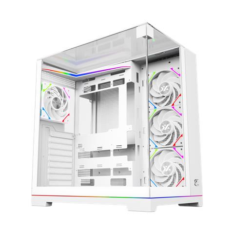 X-CS-TESSERACT-W computer case Cubo Bianco - Foto 1