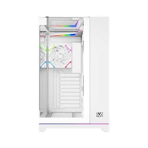 X-CS-TESSERACT-W computer case Cubo Bianco - Foto 8