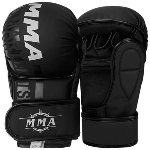 Guanti Da Boxe Mezze Dita - Allenamento Mma, Sparring, Sacco Da Boxe E Kickboxing Black L - Foto 2