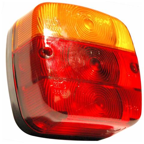 Fanale Alogeno Posteriore Sx 110x110mm Confezione Da 2 Pezzi - Foto 1