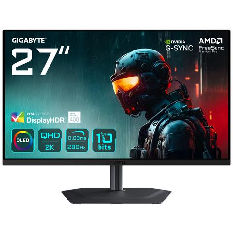 Monitor 27" OLED Flat MO27Q2A EK Quad HD Tempo di risposta 0.03 ms - Foto 1