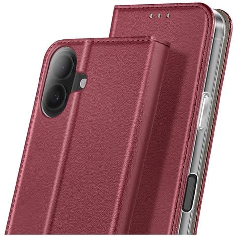 Custodia A Libro Per Iphone 17 Con Portacarte E Funzione Supporto Video - Foto 2