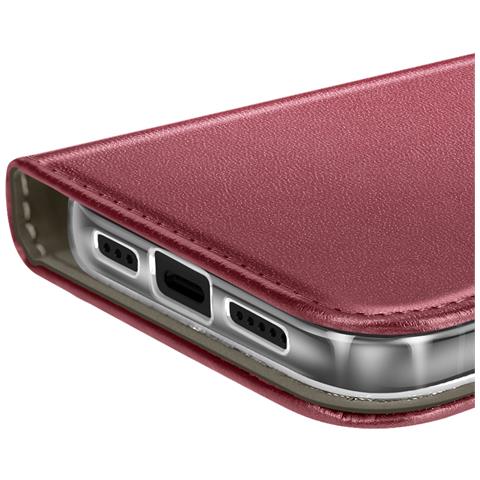 Custodia A Libro Per Iphone 17 Con Portacarte E Funzione Supporto Video - Foto 5