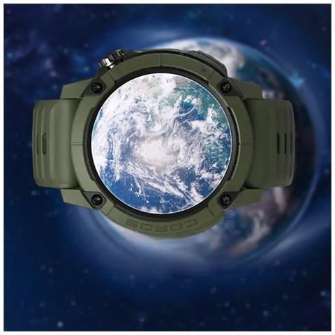 Protezione Schermo In Vetro Temperato Hd Ad Alta Resistenza In Alluminio (confezione Da 2) Compatibile Con Coros Nomad - Foto 2