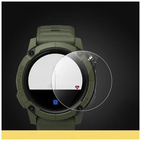 Protezione Schermo In Vetro Temperato Hd Ad Alta Resistenza In Alluminio (confezione Da 2) Compatibile Con Coros Nomad - Foto 5