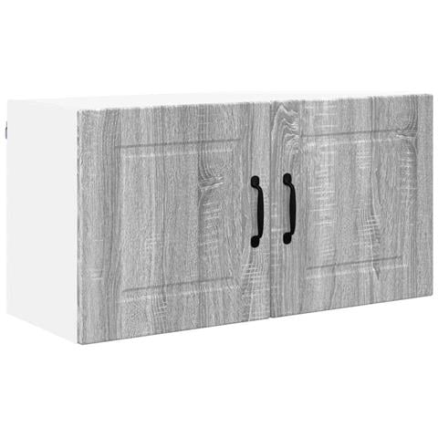 Pensile cucina Grigio Sonoma 80 x 31 x 40 cm Legno multistrato - Foto 1