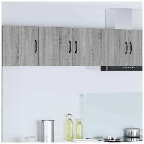 Pensile cucina Grigio Sonoma 80 x 31 x 40 cm Legno multistrato - Foto 2