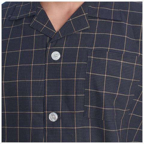 Pigiama Da Uomo In Cotone Con Camicia A Maniche Lunghe Klp7 - Foto 6