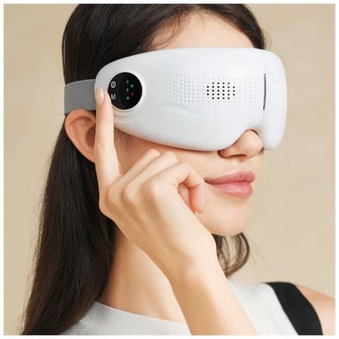 Massaggiatore Per Occhi Bluetooth Invisibile: Vibrazione, Calore, Musica E Trasmissione Vocale - Foto 5