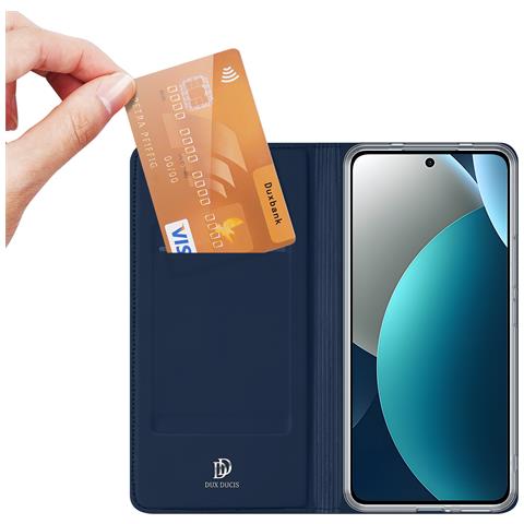 Cover per Redmi Note 15 Pro 4G (Global) - Pelle /PU, Blu - Foto 2