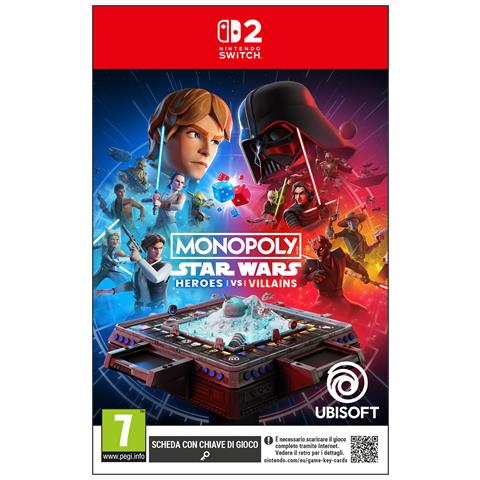 Monopoly: Star Wars Heroes Vs Villains Standard Cinese semplificato, Tedesca, Inglese, ESP, Francese, ITA, Giapponese, Portoghese Nintendo Switch 2 - Foto 1