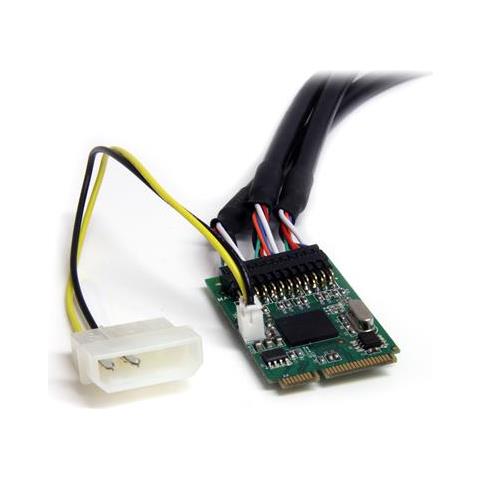 Scheda adattatore Mini PCI Express FireWire 2b 1a 1394 a 3 porte - Foto 2