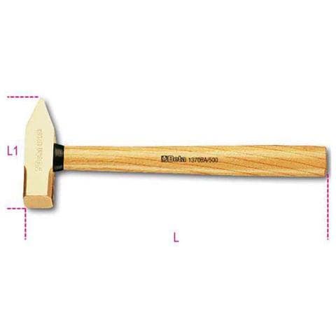 Martello Tedesco Antiscintilla Manico in Legno da 310 mm - Foto 2