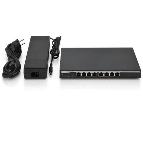 Switch Rete Poe 8 Porte 10/100/1000 Gigabit - Foto 1