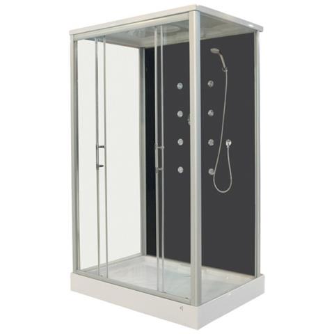Vb italia box doccia idromassaggio 120x90cm eprice Installazione doccia idromassaggio