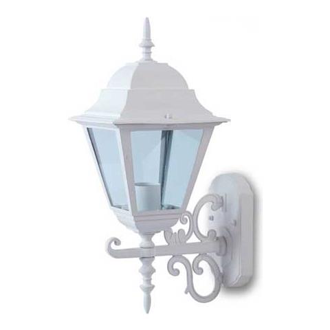 Portalampada Lanterna Large Facing Up Alluminio Ip44 E27 Mod. Vt-761 Sku 7522 Bianco - Foto 1