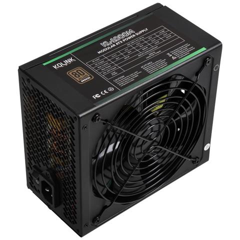 KL-1000M Netzteil, 80 Plus Bronze, modular - 1000 Watt - Foto 2