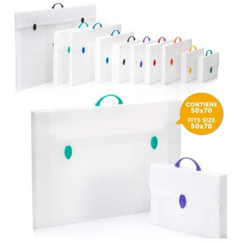 Valigetta Every Line Neutro Steso In Pp 37x52x3 Colori Assortiti Pf14208 / e / 2 - Foto 1