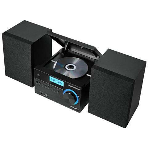Sistema Micro Hi-Fi AH 2350 Lettore CD / MP3 Radio DAB / DAB+ Potenza Totale 2x 10 W USB / AUX-IN con Telecomando - Nero - Foto 2