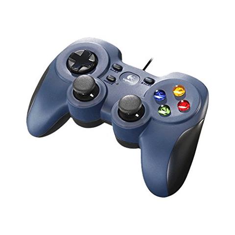 F310 Gamepad Cablato, Blu / nero - Foto 2