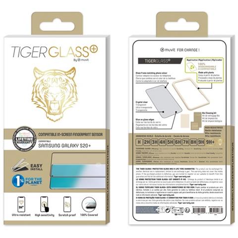 Salvadisplay Per Samsung S20 Plus / 5g Antibatterico, Nero Transparente - Foto 7