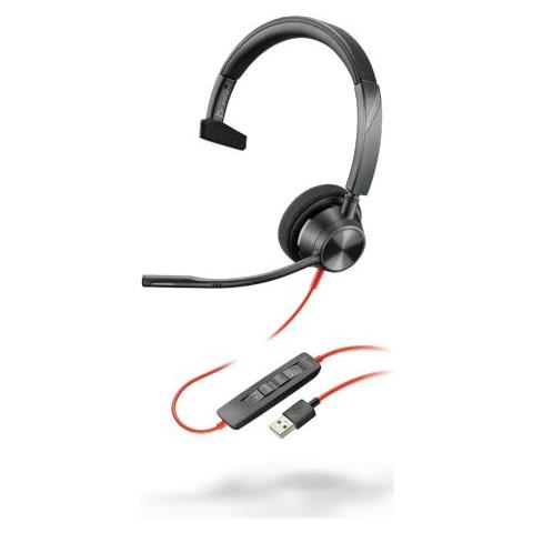 Blackwire 3310 Cuffia Padiglione Auricolare Nero - Foto 1