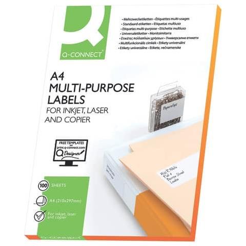 Etichette Universali Bianco 70x25 Mm Conf. Da 3300 Etichette - Kf10640 - Foto 1