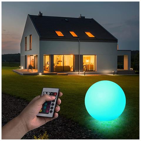 I-LED BALL-L - Lampada LED Multicolor da Arredo Sfera Large - Foto 17