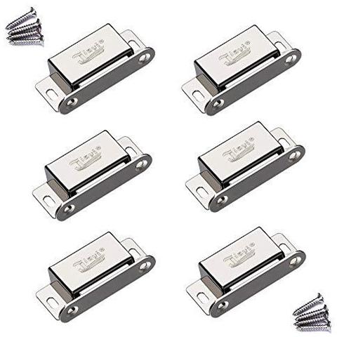 Gabinetto Magnetic Cattura Jiayi 6 Pacchetti Armadio Porta Magneti 6kg Pull Magnetico In Acciaio Inox Catture Chiusure Piccolo Armadio Magneti Per Cucina Magneti A Cassetto Porta Chiudiporta Cabinet Magnete Di Chiusura - Foto 1