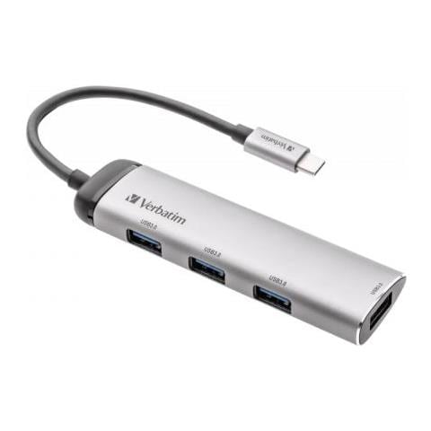 USB-C Multiport Hub Four Port USB 3.2 Gen 1 - Foto 1