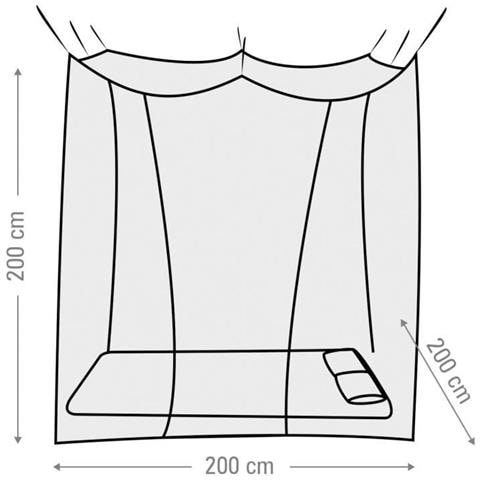 Zanzariera Box 2 Persone - 200 X 200 Cm - Foto 1
