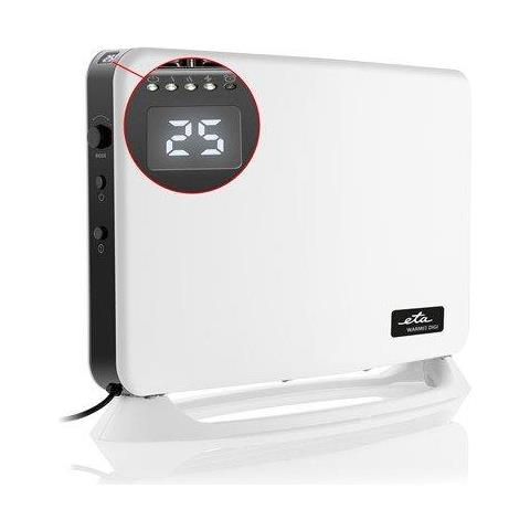 Riscaldatore 162490000 Riscaldatore A Convezione, 2000 W, Numero Di Livelli Di Potenza 3, Bianco - Foto 12