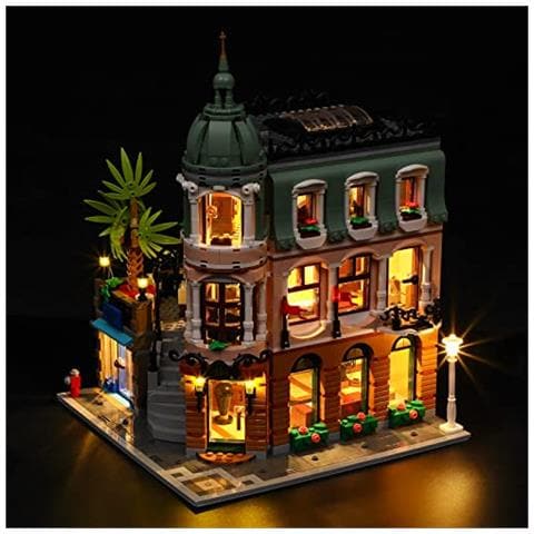 Luce A Led Per Lego - 10297 Creator Expert Boutique Hotel Modello In Mattoncini Da Costruzione (set Lego Non Incluso) - Foto 1