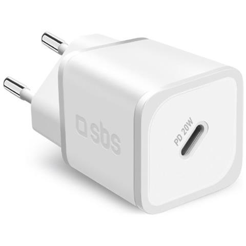 TETRGAN1C20W Caricabatterie per dispositivi mobili Cuffie, Altoparlante portatile, Smartphone, Orologio intelligente, Tablet Bianco AC Ricarica rapida Interno - Foto 1