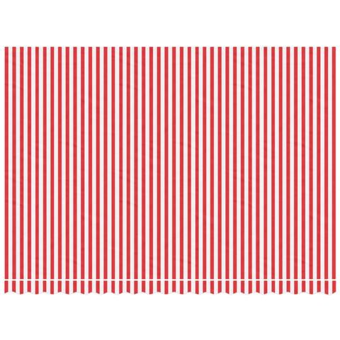 Tessuto Di Ricambio Per Tenda Strisce Rosse E Bianche 4,5x3 M - Foto 3