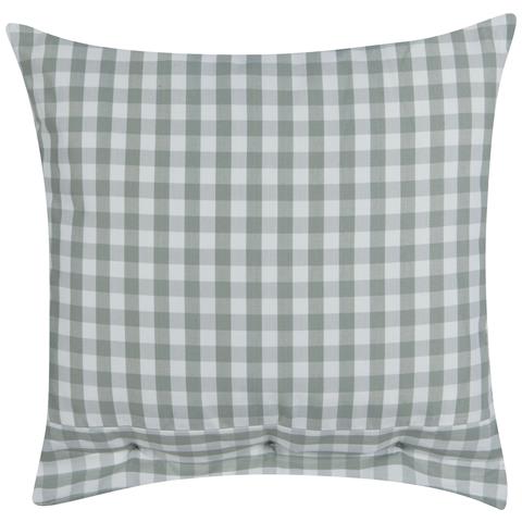 Cuscino Decorativo Talya 45 X 45 Cm Trama Gingham Verde Menta - Foto 6