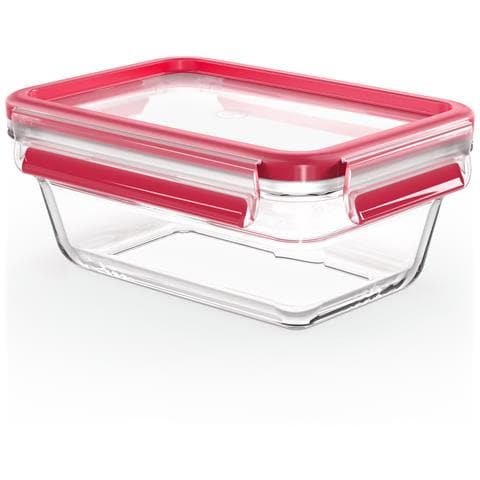 CLIP & CLOSE N10408 Rettangolare Scatola 0,85 L Trasparente 1 pz - Foto 1