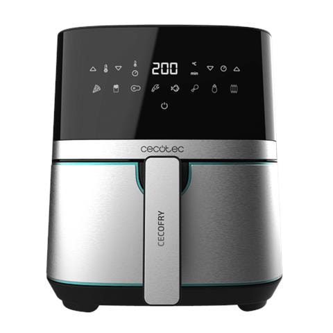 Friggitrice 5500 Pro Capacità 5.5 Litri 1700 Watt Colore Nero / Inox - Foto 1