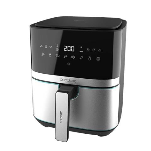 Friggitrice 5500 Pro Capacità 5.5 Litri 1700 Watt Colore Nero / Inox - Foto 2