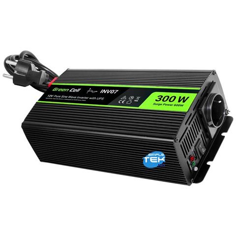 Inverter Ups 600w Ad Onda Pura Fotovoltaico Dcac Convertitore Trasformatore 12v - Foto 1