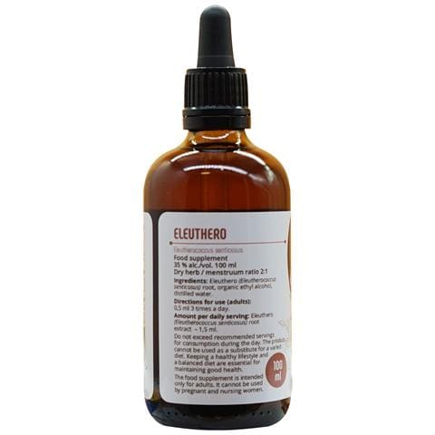 Ginseng Siberiano (eleuterococco), Tintura 2:1 (100 Ml) - Foto 2