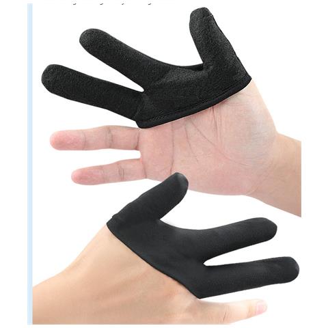 Guanto Per Lo Styling Dei Capelli A Tre Dita Resistente Al Calore Mano Sinistra - Foto 4