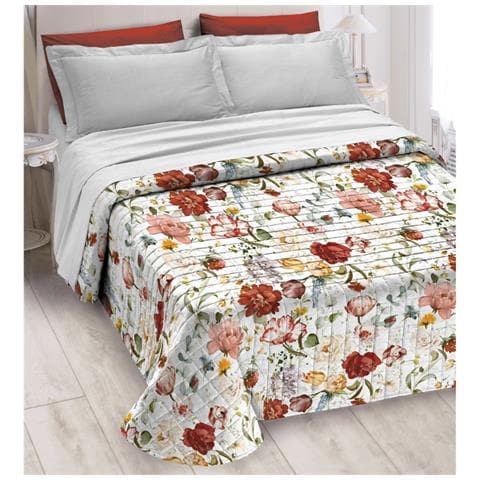 Quilt Trapuntino Piumino Estivo Digitale 100gr Mq Microfibra Garden D5 - Foto 1