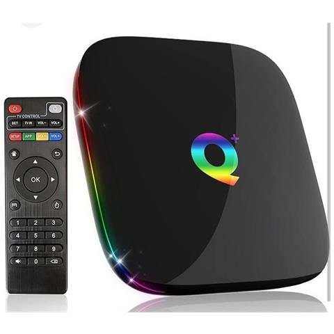Smart Box Tv Android Pie 13 Q-plus Ram 8gb + 128gb 8k Quad-core Wifi Fhd - Foto 1