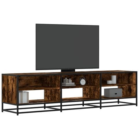 Mobile Porta Tv Rovere Fumo 180x40x46 Cm In Truciolato - Foto 1